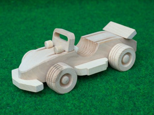 Cabrio Sportwagen aus Holz