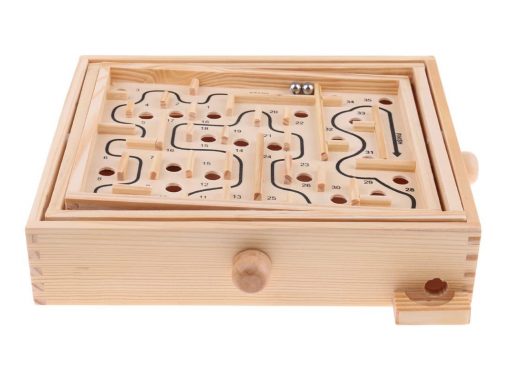 Labyrinth aus Holz - Geschicklichkeitsspiel